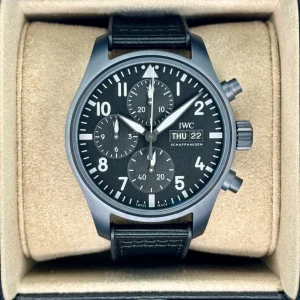 NEW 2025 IWC Pilot Chronograph Top Gun 41mm IW388106 Ceramic