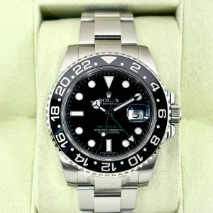 2012 Rolex GMT-Master II 40mm 116710LN Stainless Steel Black Dial