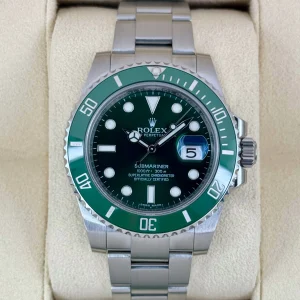 2016 Rolex Submariner “Hulk” 40mm 116610LV Green Dial
