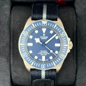 2022 Tudor Pelagos 42mm 25707B/22 Titanium Blue Dial