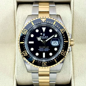 2023 Rolex Sea-Dweller 43mm 126603 Two-Tone Black Dial