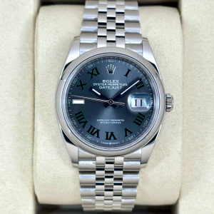 NEW 2025 Rolex Datejust 36mm 126200 Jubilee Wimbledon Dial