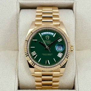 2024 Rolex Day-Date 40mm 228238 Presidential Green Dial