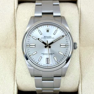 NEW 2025 Rolex Oyster Perpetual 41mm 124300 Silver Dial