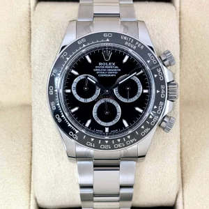 NEW 2024 Rolex Daytona 40mm 126500LN Stainless Steel Black Dial