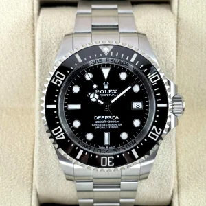 NEW 2025 Rolex Deepsea 44mm 136660 Stainless Steel Black Dial