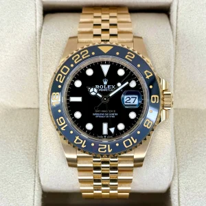 2024 Rolex GMT-Master II 40mm 126718GRNR Jubilee Black Dial