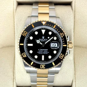 2023 Rolex Submariner 41mm 126613LN Two-Tone Black Dial