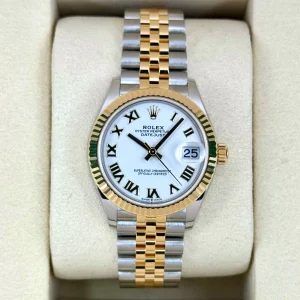 NEW 2025 Rolex Datejust 31mm 278273 Two-Tone Jubilee White Dial