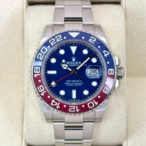 2024 Rolex GMT-Master II "Pepsi" 40mm 126719BLRO White Gold Blue Dial