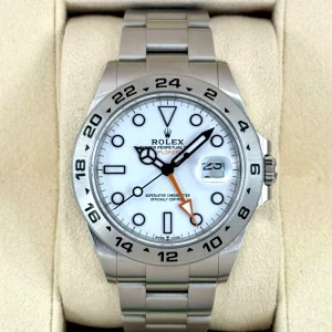 2024 Rolex Explorer II 42mm 226570 Polar White Dial