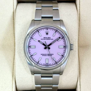 2024 Rolex Oyster Perpetual 36mm 126000 Candy Pink Dial