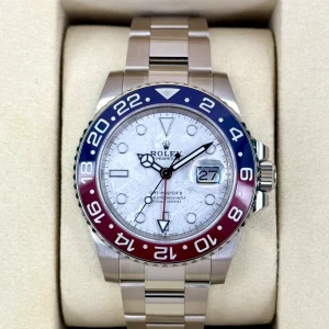 NEW 2025 Rolex GMT-Master II "Pepsi" 40mm 126719BLRO Meteorite Dial