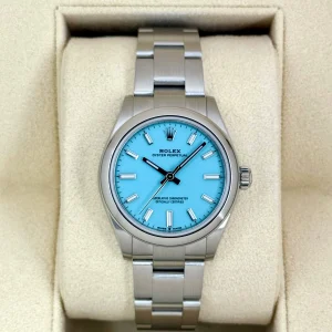 2023 Rolex Oyster Perpetual 31mm 277200 Turquoise Tiffany Blue Dial