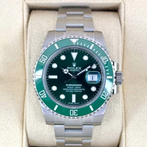 NEW OLD STOCK 2020 Rolex Submariner “Hulk” 40mm 116610LV Green Dial (STICKERED)