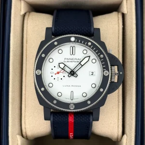 NEW 2025 Panerai Quarantaquattro 44mm PAM01543 Ceramic White Dial