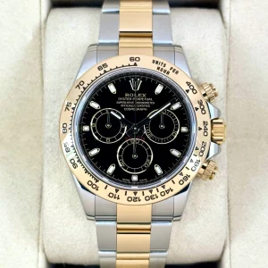 2017 Rolex Daytona 40mm 116503 Two-Tone Black Dial