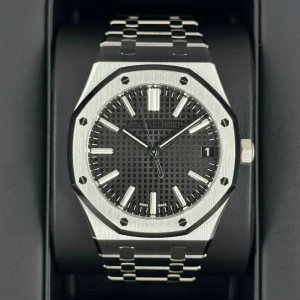 2025 Audemars Piguet  Royal Oak  41mm 15510ST Stainless Steel Black Dial