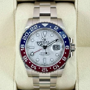 2022 Rolex GMT-Master II "Pepsi" 40mm 126719BLRO Meteorite Dial