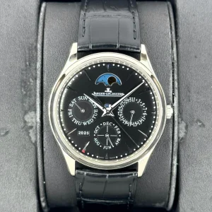 2019 Jaeger-LeCoultre Master Ultra Thin 39mm Q1308470 Black Dial