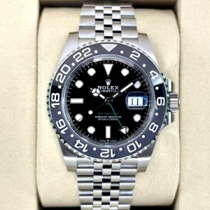 NEW 2025 Rolex GMT-Master II "Bruce Wayne" 40mm 126710GRNR Jubilee (STICKERED)