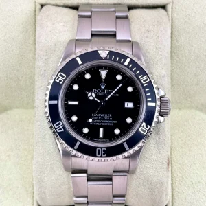 2000 Rolex Sea-Dweller 40mm 16600 Stainless Steel Black Dial