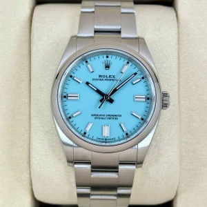NEW 2025 Rolex Oyster Perpetual 36mm 126000 Tiffany Blue Dial