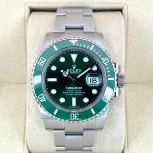 2017 Rolex Submariner "Hulk" 40mm 116610LV Green Dial