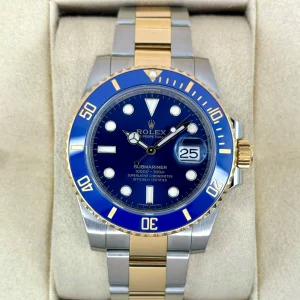 2020 Rolex Submariner "Bluesy" 40mm 116613LB Two-Tone Blue Dial
