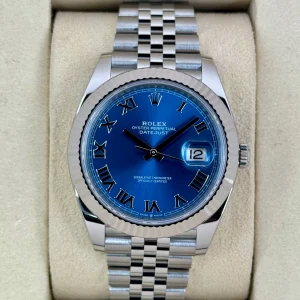 NEW 2025 Rolex Datejust 41mm 126334 Jubilee Azzurro-Blue Dial