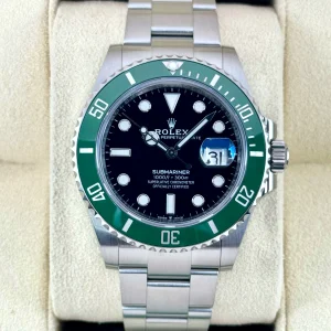 2022 Rolex Submariner "Starbucks" 41mm 126610LV Black Dial