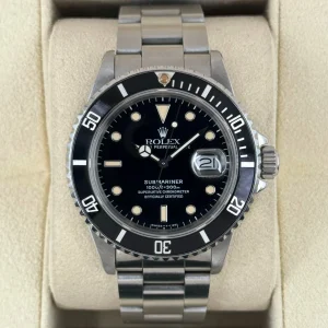 1982 Rolex Submariner 40mm 16800 Stainless Steel Black Dial