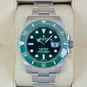 2025 CPO Rolex Submariner “Hulk” 40mm 116610LV Green Dial