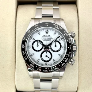 NEW 2025 Rolex Daytona 40mm 126500LN Stainless Steel Panda Dial (STICKERED)