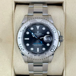 2021 Rolex Yacht-Master 40mm 126622 Stainless Steel Rhodium Dial