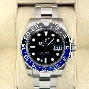 2016 Rolex GMT-Master II "Batman" 40mm 116710BLNR Oyster