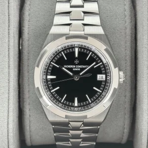 NEW 2025 Vacheron Constantin Overseas 41mm 4520V Stainless Steel Black Dial