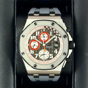 2012 Audemars Piguet Royal Oak Offshore Chrono 42mm 26175ST Grey Dial