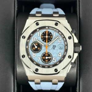 2022 Audemars Piguet Royal Oak Offshore Chrono 42mm 26238ST Blue Dial