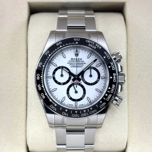 NEW 2025 Rolex Daytona 40mm 126500LN Stainless Steel Panda Dial (STICKERED)