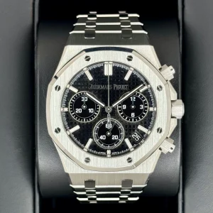 2023 Audemars Piguet Royal Oak Chronograph 41mm 26240ST Black Dial