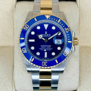 2024 Rolex Submariner "Bluesy" 41mm 126613LB Two-Tone Blue Dial