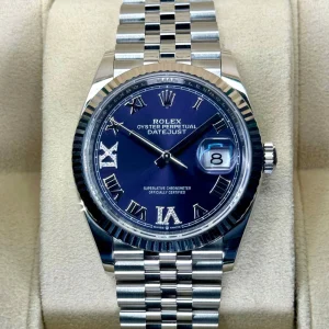 NEW 2025 Rolex Datejust 36mm 126234 Stainless Steel Jubilee Purple Dial