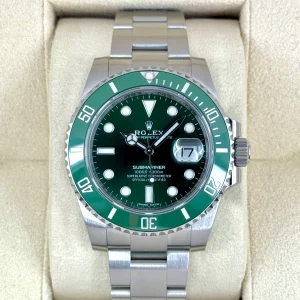 2019 Rolex Submariner “Hulk” 40mm 116610LV Green Dial