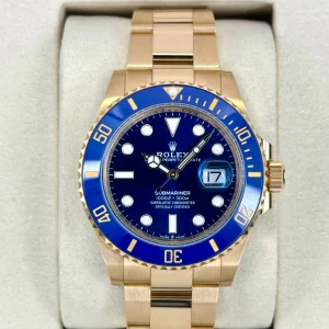 NEW 2025 Rolex Submariner "Bluesy" 41mm 126618LB Yellow Gold Blue Dial