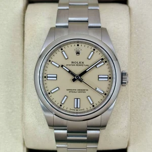 NEW 2025 Rolex Oyster Perpetual 41mm 134300 Beige Dial