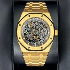 NEW 2025 Audemars Piguet Royal Oak 41mm 15407BA Double Balance Wheel Openworked