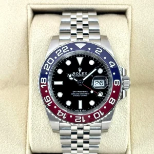 NEW 2024 Rolex GMT-Master II "Pepsi" 40mm 126710BLRO Jubilee