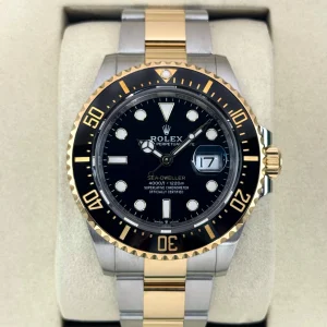 2025 Rolex Sea-Dweller 43mm 126603 Two-Tone Black Dial