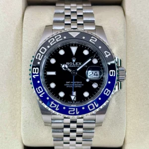NEW 2025 Rolex GMT-Master II "Batgirl" 40mm 126710BLNR Jubilee (STICKERED)
